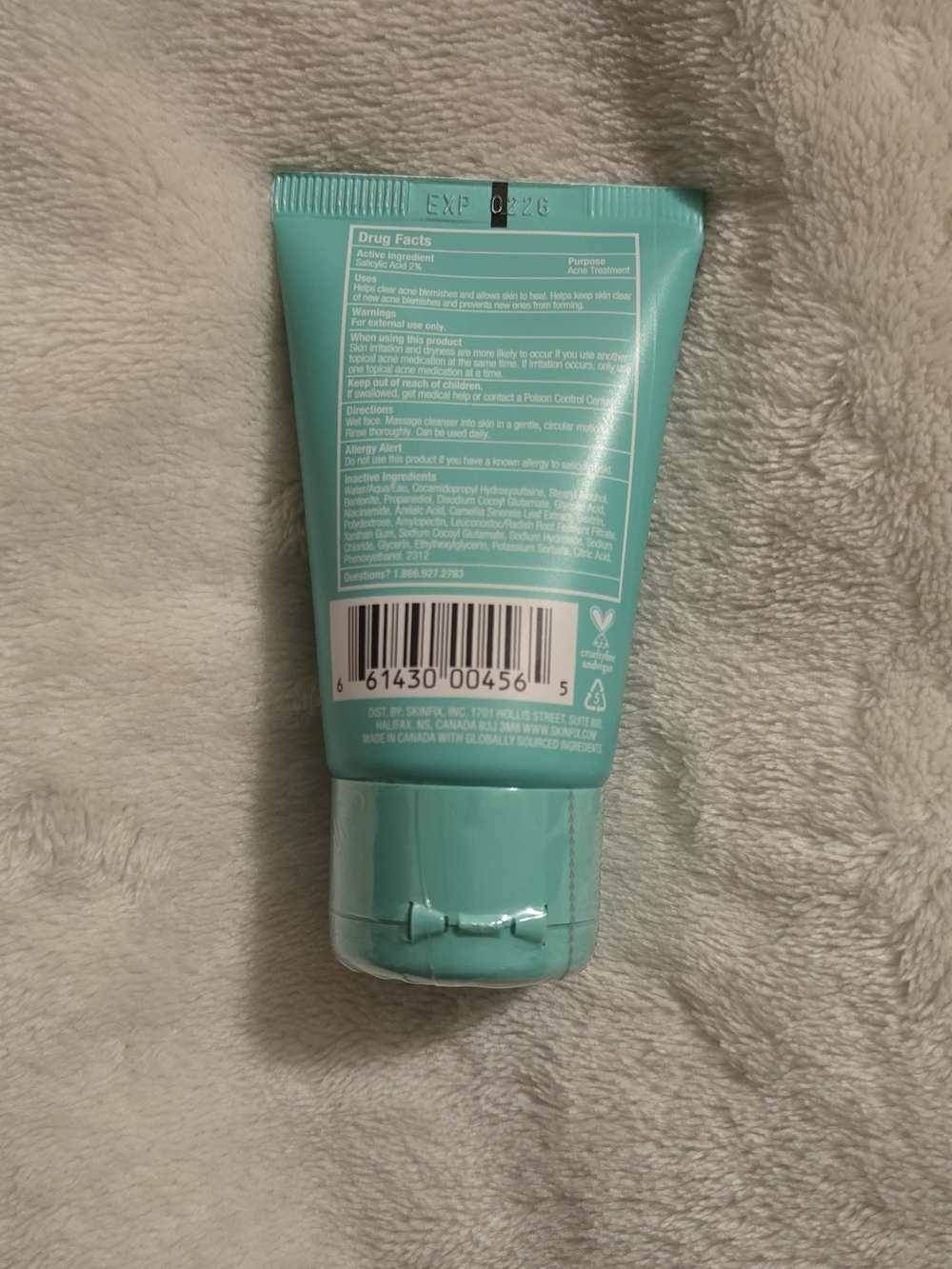New Skinfix Acne+ 2% BHA Cleanser - Picture 2 of 2